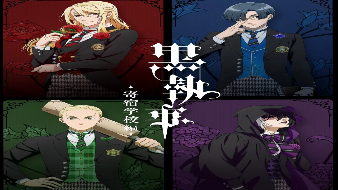 انمي Kuroshitsuji: Kishuku Gakkou-hen الحلقة 4 الرابعة مترجمة انمي فور اب